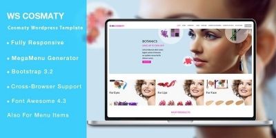 WS Cosmaty – Cosmetics Woocommerce Theme