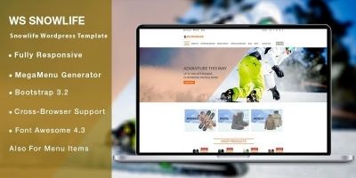 WS Snowlife – Clothing WooCommerce Theme