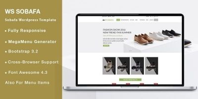 WS SOBAFA – Shoes Store WooCommerce Theme