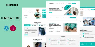 HealthProKit - Healthcare Elementor Template kit