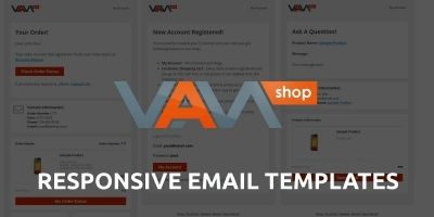 VamShop - Online Shopping Responsive Email Templat